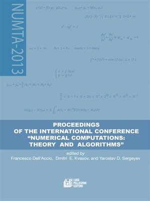 cover image of Proceedings of the international conference ""NUMERICAL COMPUTATIONS